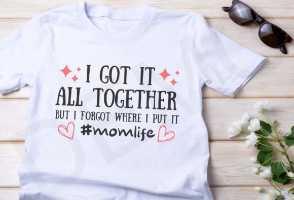 AMom Life Svg: A Humorous Touch for Embroidery