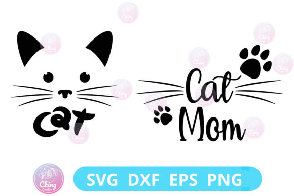 Cat Mom Clipart Review: Real Embroidery Use