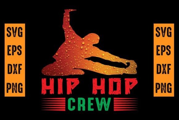 Hip Hop Crew SVG: A Versatile T-Shirt Design