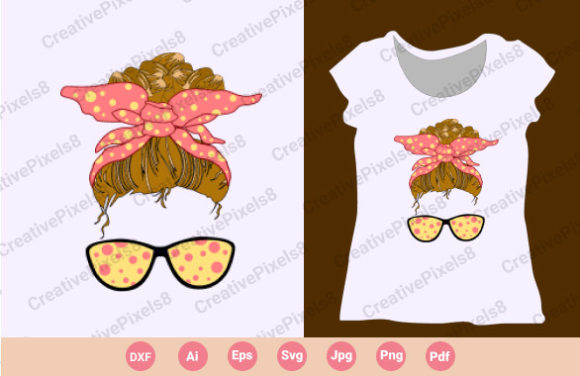 Messy Bun Mom Life Vector: An Embroidery Review