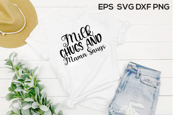 Mom and Mini SVG: Milk Chugs Design Review