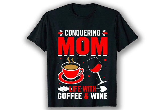 Mom Life. Coffee and Wine: An Embroidery Review