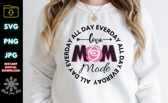 Mom Mode All Day Everday Svg: Embroidery Review