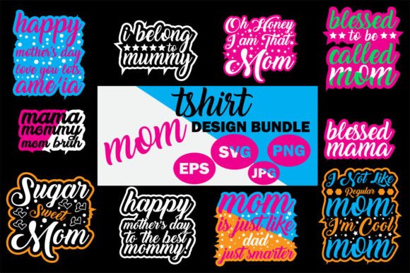 Mom T-shirt SVG Bundle: A Designer’s Stitch Test