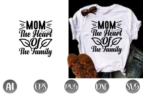 Mom the Heart of the Family SVG: An Embroidery Review