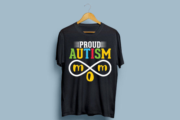 Proud Autism Mom T-Shirt Design Review