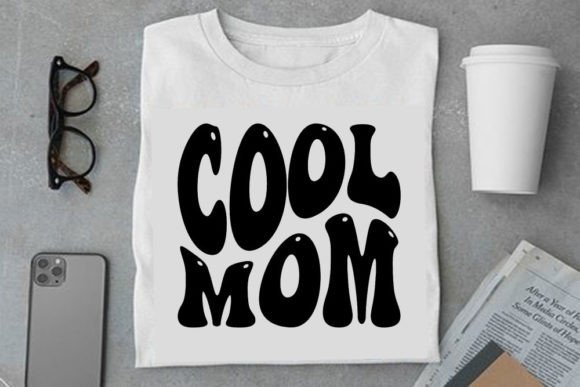 Retro Text Design, Cool Mom: An Embroidery Review