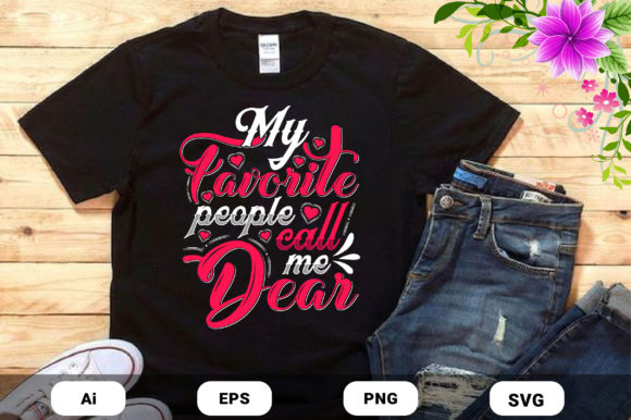 Review: Mother's Day Dear Pink T-Shirt Design