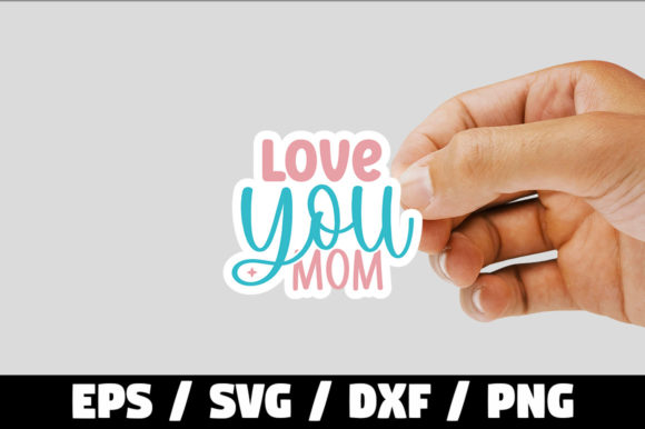 Review of R0001-03-04 Love You Mom Embroidery Design