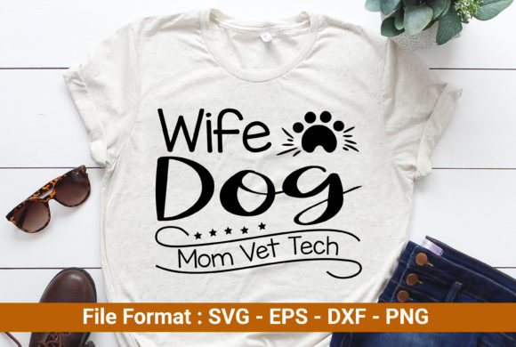 Wife Dog Mom Vet Tech: An Embroidery Design Review